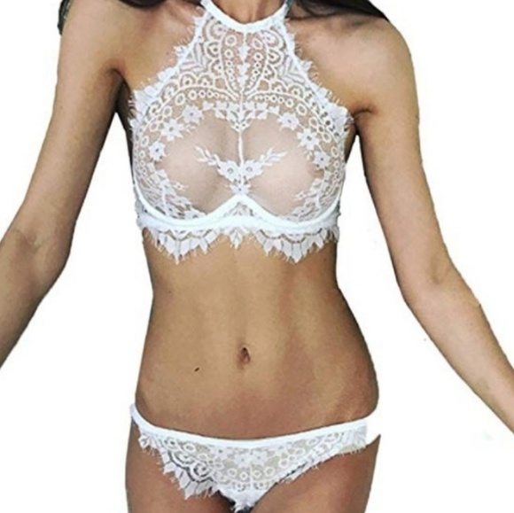 Other - Lovely Lacy Bra and Thong Set NWT